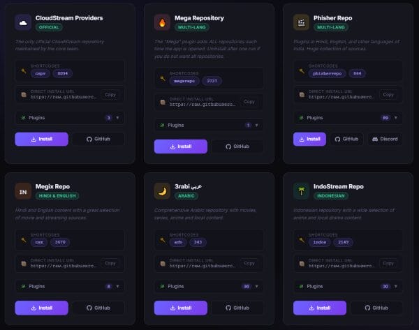 Nuvio Plugins with CloudStream