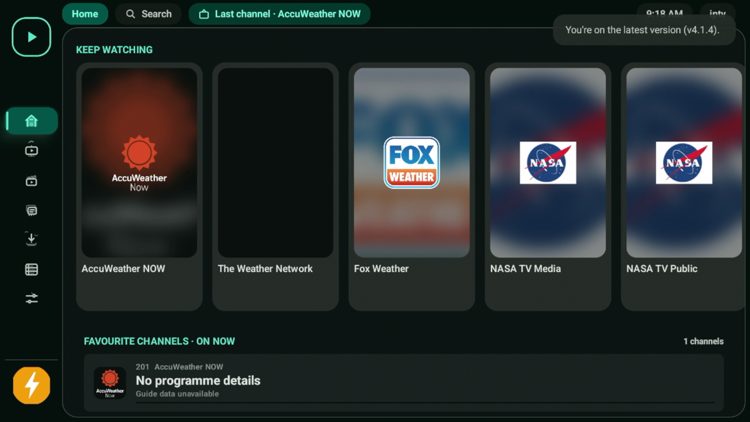 That's it! You should now see your imported channels appear within OwnTV.