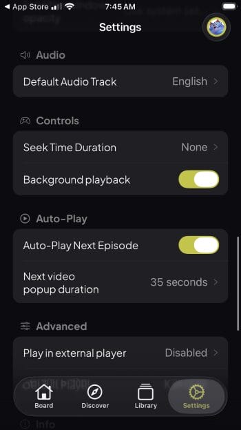 audio, controls, and auto-play adjustments
