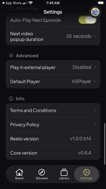 external player capabilities