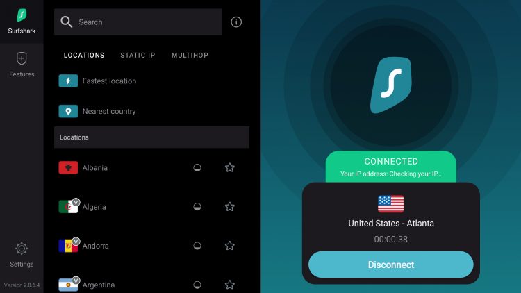 Surfshark VPN App for TVs