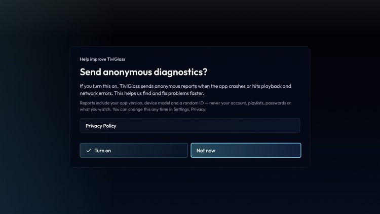 Click Not now.