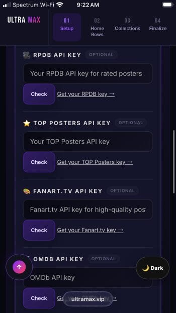 enable posters if you prefer
