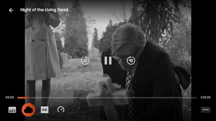Streaming the Public Domain Movie Night of the Living Dead