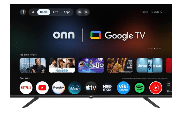 New Onn Google TV Smart Television