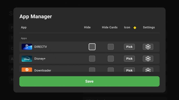 App manager