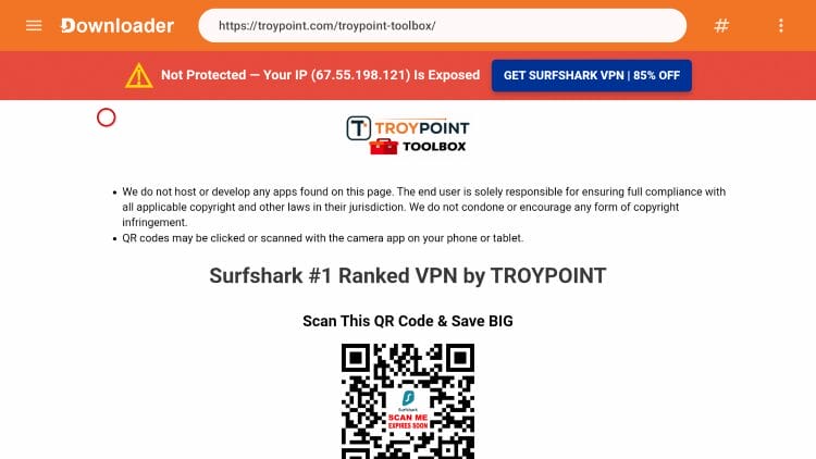 TROYPOINT Toolbox home page