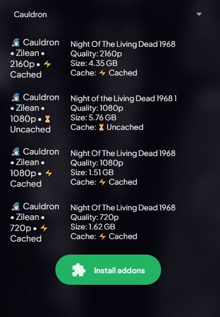 cauldron links