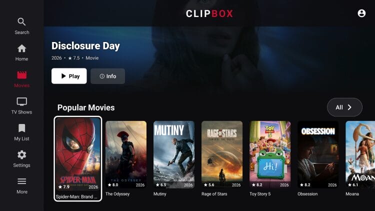 Movies category