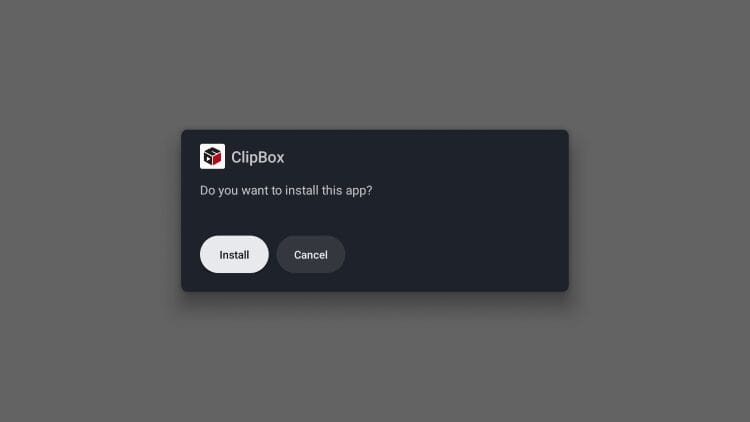 click install clipbox apk