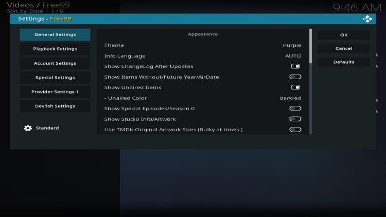 adjust appearance in Diggz Free99