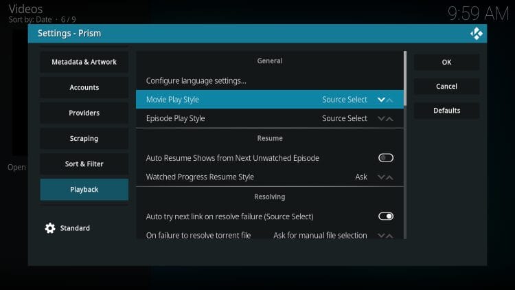 disable auto play