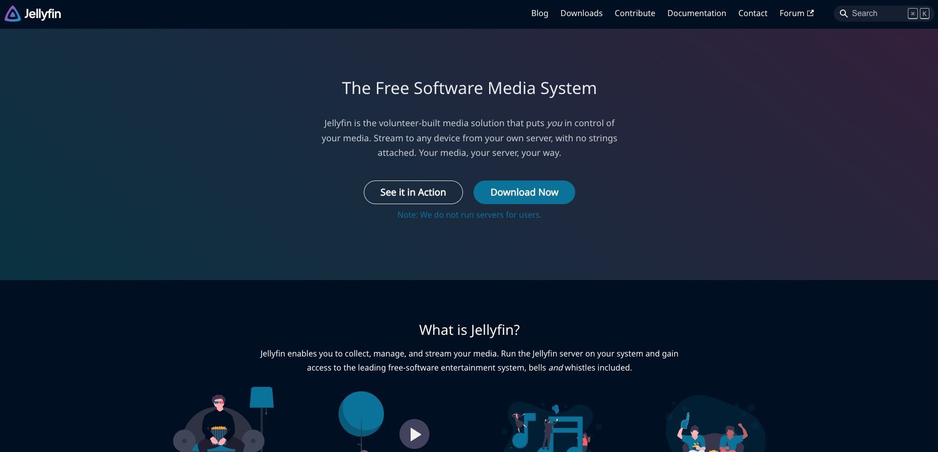 Jellyfin Website