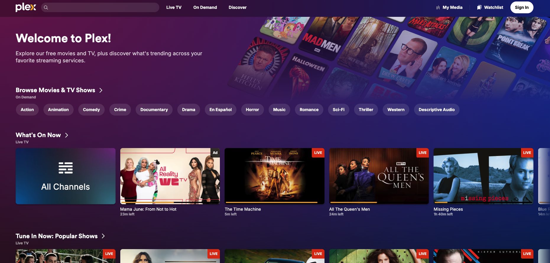 Plex Website
