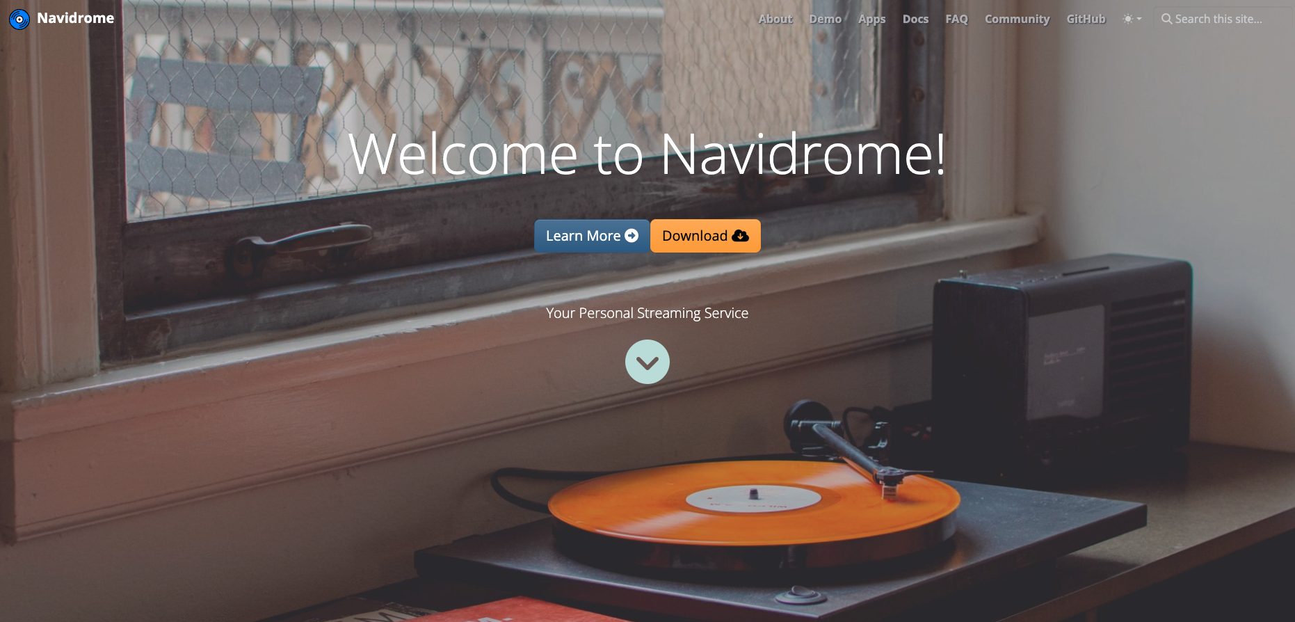 Navidrome Website
