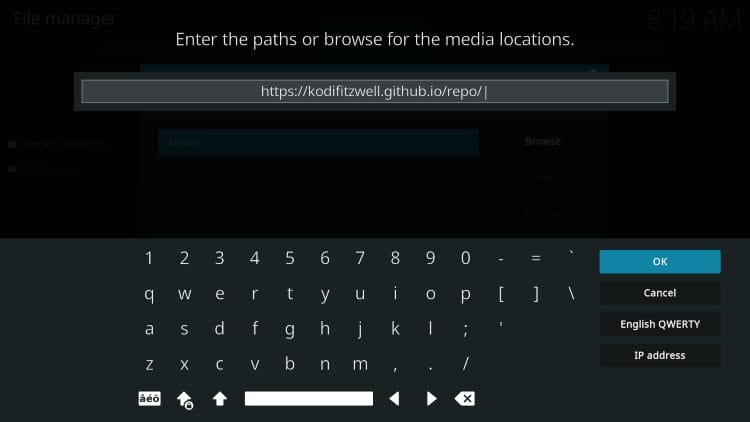 input magneto module url and click ok
