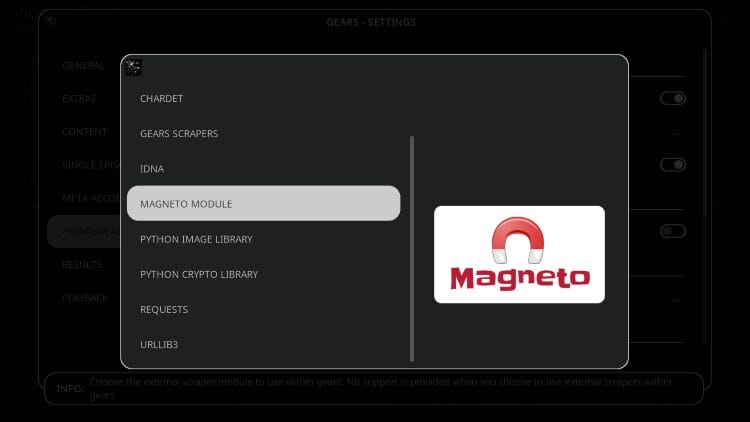 click magneto module addon
