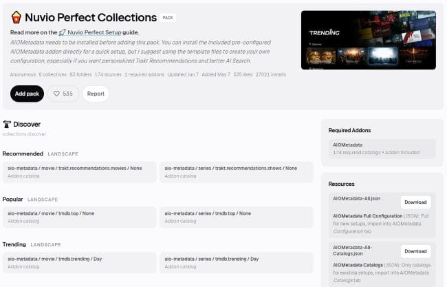 Nuvio Perfect Collection