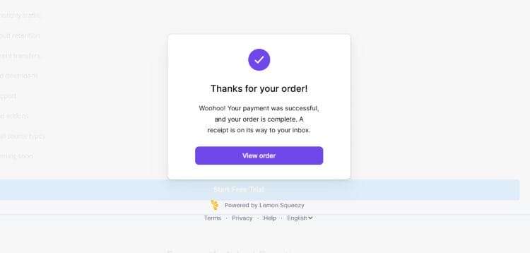 offcloud registration success