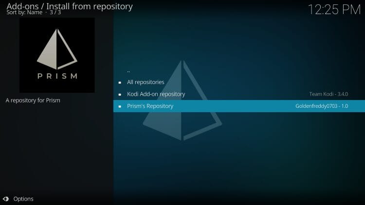 click prism repository