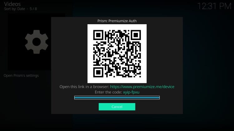 input your authorization code