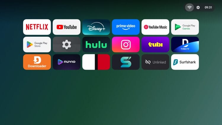 Couchy launcher home page