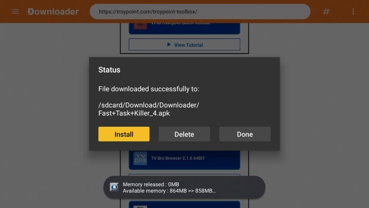 speed boost with fast task killer