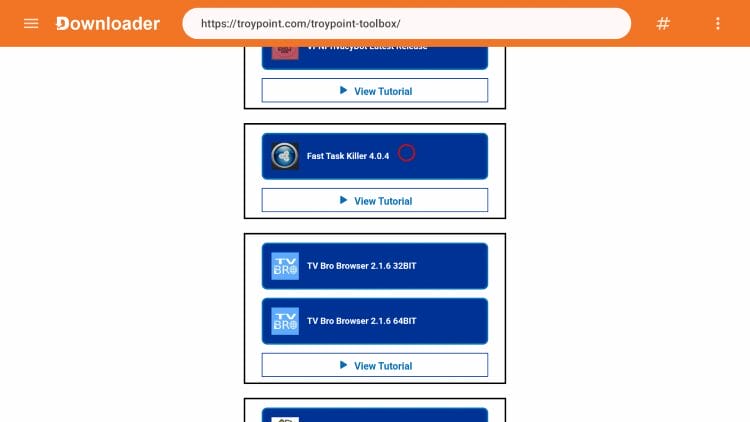 choose fast task killer to increase speed on your fire tv or android tv