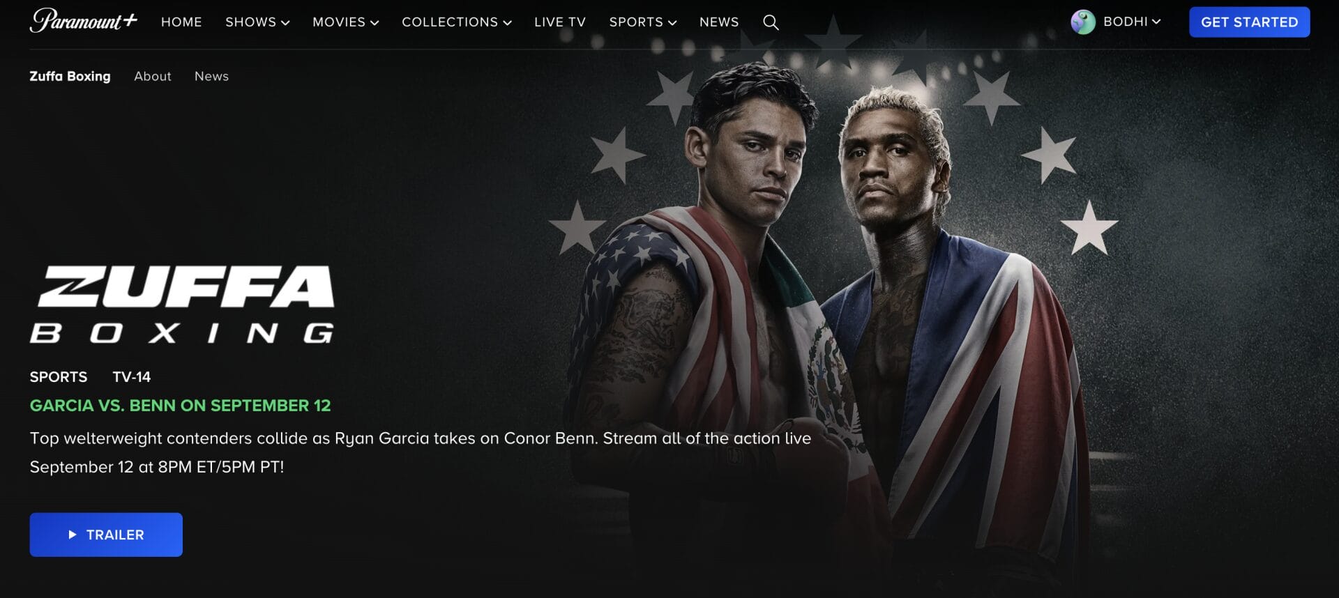 How to Stream Ryan Garcia vs. Conor Benn Fight Paramount Plus