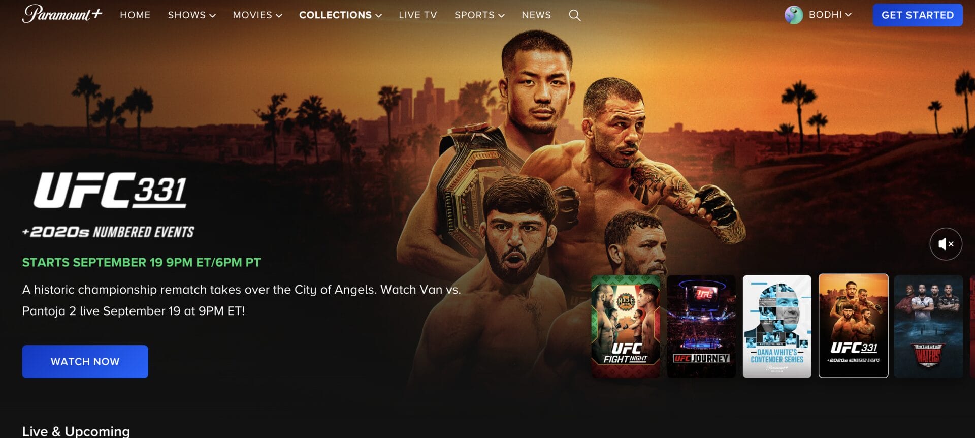 How to Stream UFC 331 Paramount Plus