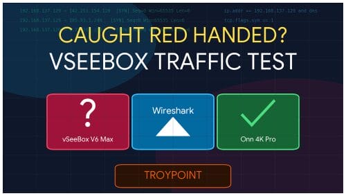Analyze Android TV Box traffic with Wireshark