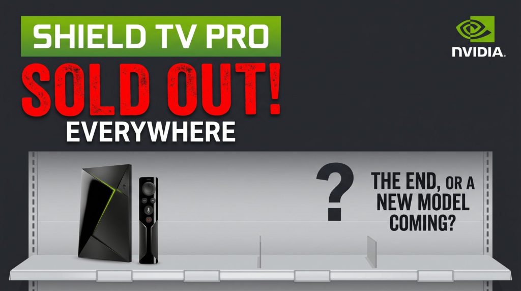 NVIDIA SHIELD TV Pro Sold Out